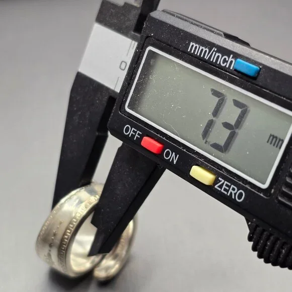 VTG Monarch Plate Silver Spoon Ring Size 10 Ornate Floral Pattern 15.61g - Picture 7 of 10